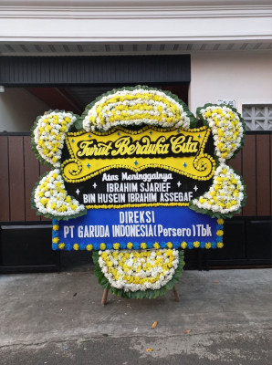 Papan Bunga Duka di Sampoddo